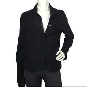 RTA Jack Denim Jacket Black Size M
